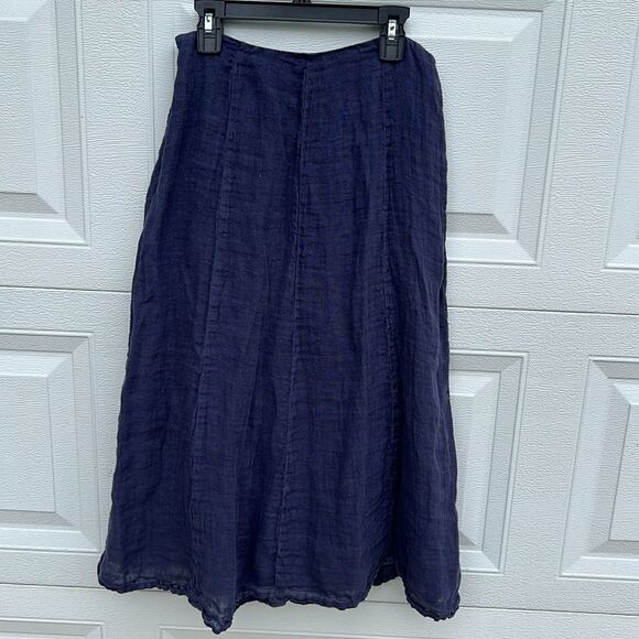 Brora Organic Skirt Navy Blue - Picture 1 of 9